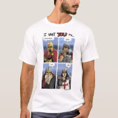 西部の戦士の格子 Tシャツ (正面)