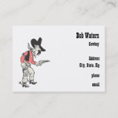 西部の法執行官 名刺 (正面)