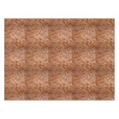 西部の用具を使われた革プリントのテーブルクロス テーブルクロス (正面(横))