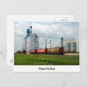 西部の穀物倉庫 ポストカード (正面/裏面)