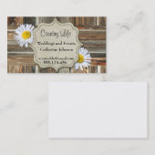 西部の納屋木および演壇の名刺 名刺 (正面/裏面)