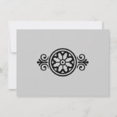 西部の結婚式|の保存日付 セーブザデート (裏面)