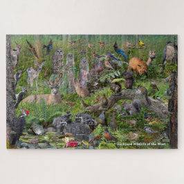 西部の裏庭野生生物 ジグソーパズル