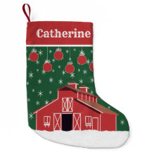 西部の赤い納屋の農場牧場