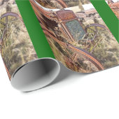 西部の農場トラクターのギフト用包装紙 ラッピングペーパー (ロールコーナー)