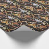 西部の鋲 ラッピングペーパー (角)