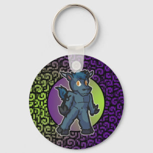 西部の(占星術の)十二宮図-トーラスKeychain キーホルダー