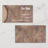 西部のEarthstoneのカスタムな名刺 名刺 (正面/裏面)