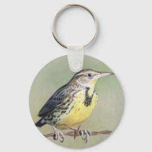 西部のMeadowlark キーホルダー