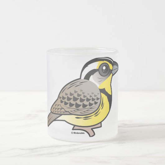 西部のMeadowlark フロストグラスマグカップ (中央)