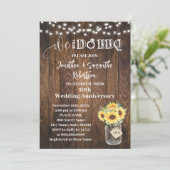 西部ひまわり 私たちはまだ結婚記念日を祝う 招待状 (スタンド正面)