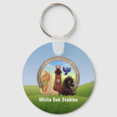 西部カウボーイ プロモーション キーホルダー (裏面)