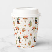 西部スタイル 紙コップ (正面)