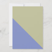 西部ダービーパーティー招待 カウボーイ 馬 レース 招待状 (裏面)