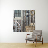 西部テーマの縦スクロールタペストリー タペストリー (インサイチュ)