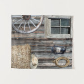 西部テーマの縦スクロールタペストリー タペストリー (正面(横))