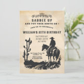 西部パーティー開幕！カウボーイの誕生日だぜ！ 招待状 (スタンド正面)