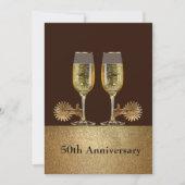 西部パーティー カスタム チャンピエグ とカウボーイ ハット 招待状 (正面)