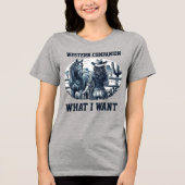 西部パートナー トライブレンドTシャツ (正面)
