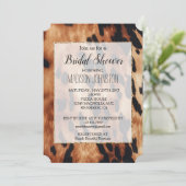 西部ブラウン ブラック クリーム カウハイド 招待状 (スタンド正面)