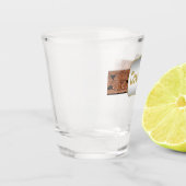 西部ベルトおよび女性のカーボーイのバックル ショットグラス (左)