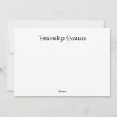 西部ホームステッド牧場農場水彩画 シーズンカード (裏面)