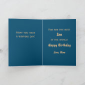 西部ロデオカウボーイ カルフローキングカスタム カード (内部)