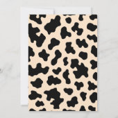 西部ワイルドアドベンチャー1 ワン ファースト ロデオパーティー 招待状 (裏面)