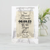 西部ヴィンテージご出席をお願い致します 招待状 (スタンド正面)