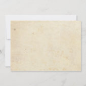 西部ヴィンテージ砂漠ロデオ2歳誕生日写真 招待状 (裏面)