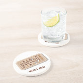 西部劇映画のチケットのコースター コースター (側面)