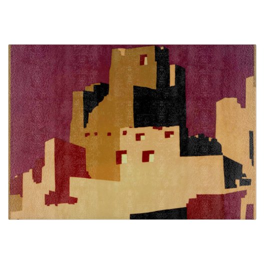 西部南西プエブロWPAナショナル カッティングボード (正面)