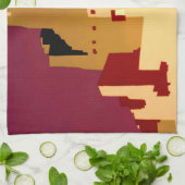 西部南西プエブロWPAナショナル キッチンタオル (折り畳み)