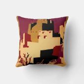 西部南西プエブロWPAナショナル クッション (裏面)