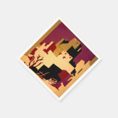 西部南西プエブロWPAナショナル スタンダードカクテルナプキン (角)