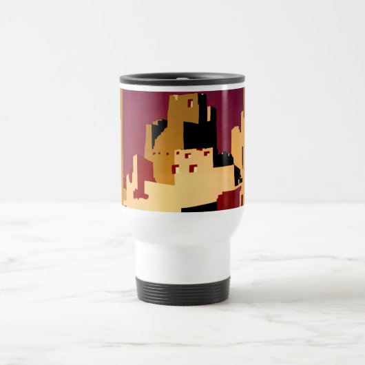 西部南西プエブロWPAナショナル トラベルマグ (中央)