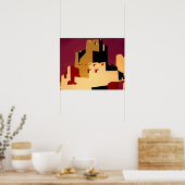 西部南西プエブロWPAナショナル ポスター (キッチン)