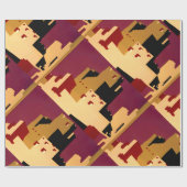 西部南西プエブロWPAナショナル ラッピングペーパー (フラット)