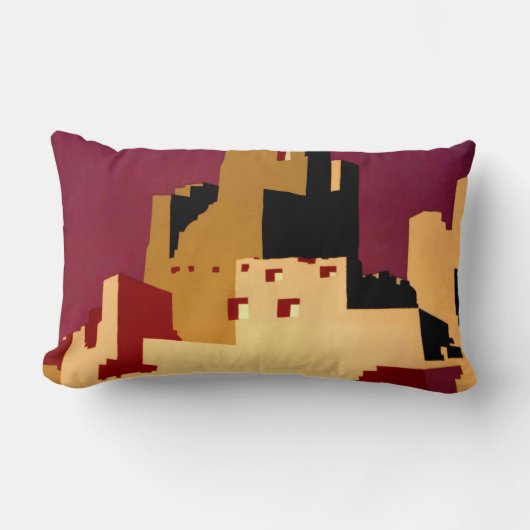 西部南西プエブロWPAナショナル ランバークッション (正面)