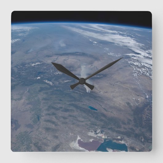 西部及び南西部の野火。 スクエア壁時計 (正面)