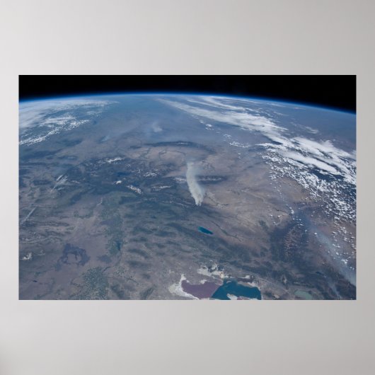 西部及び南西部の野火。 ポスター (正面)