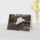 西部国 カード (黄色い花)