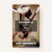 西部国 バッジ (正面)