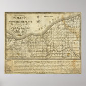 西部地区地図 ポスター (正面)