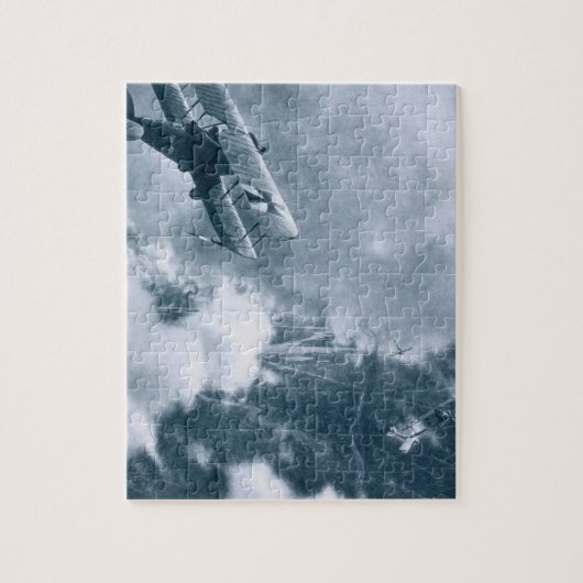 西部戦線の空中戦、第1次世界大戦、 ジグソーパズル (縦)