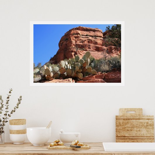 西部景観 ポスター (キッチン)