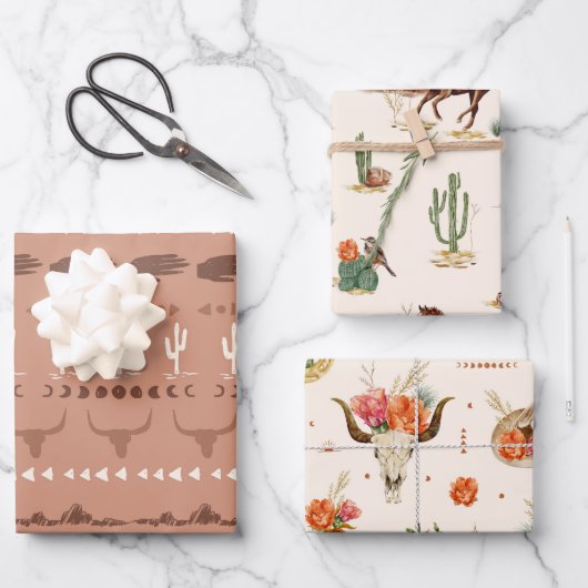 西部景観 ラッピングペーパーシート (正面)