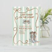西部沿岸バチェロレッテ 招待状 (スタンド正面)
