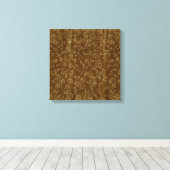 西部牛ブランド キャンバスプリント (インサイチュ (ウッドフロア))