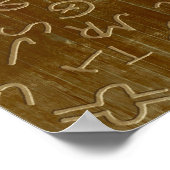 西部牛ブランド ポスター (角)